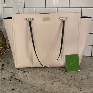 Kate spare cream tote